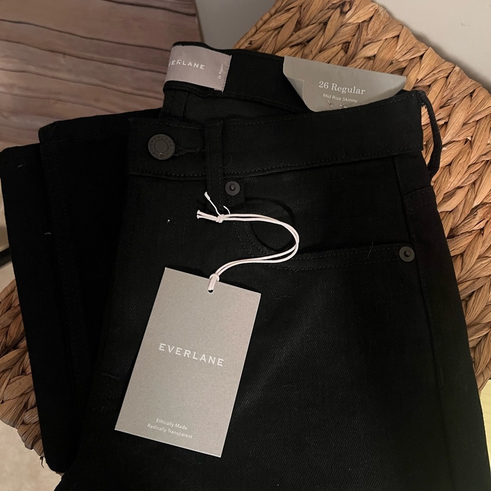 Everlane Classic Black Denim